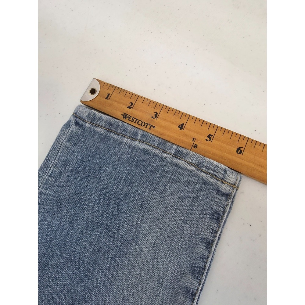 American Eagle Jeans Mens 30x32 Blue Slim Skinny Leg Medium Wash Distressed - Picture 11 of 16